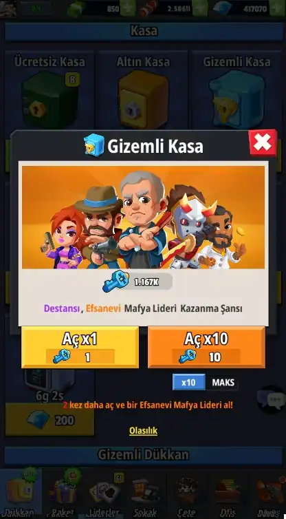 Idle Mafia Mod APK 11.6.0 - All Characters Unlocked & Fast Progression (Android) screenshot 2